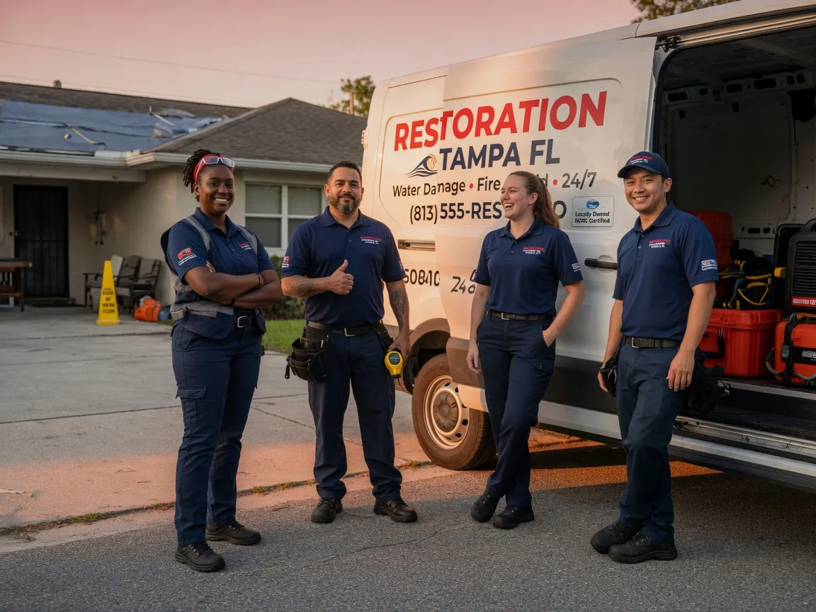 Water Damage Restoration company in Tram, KY